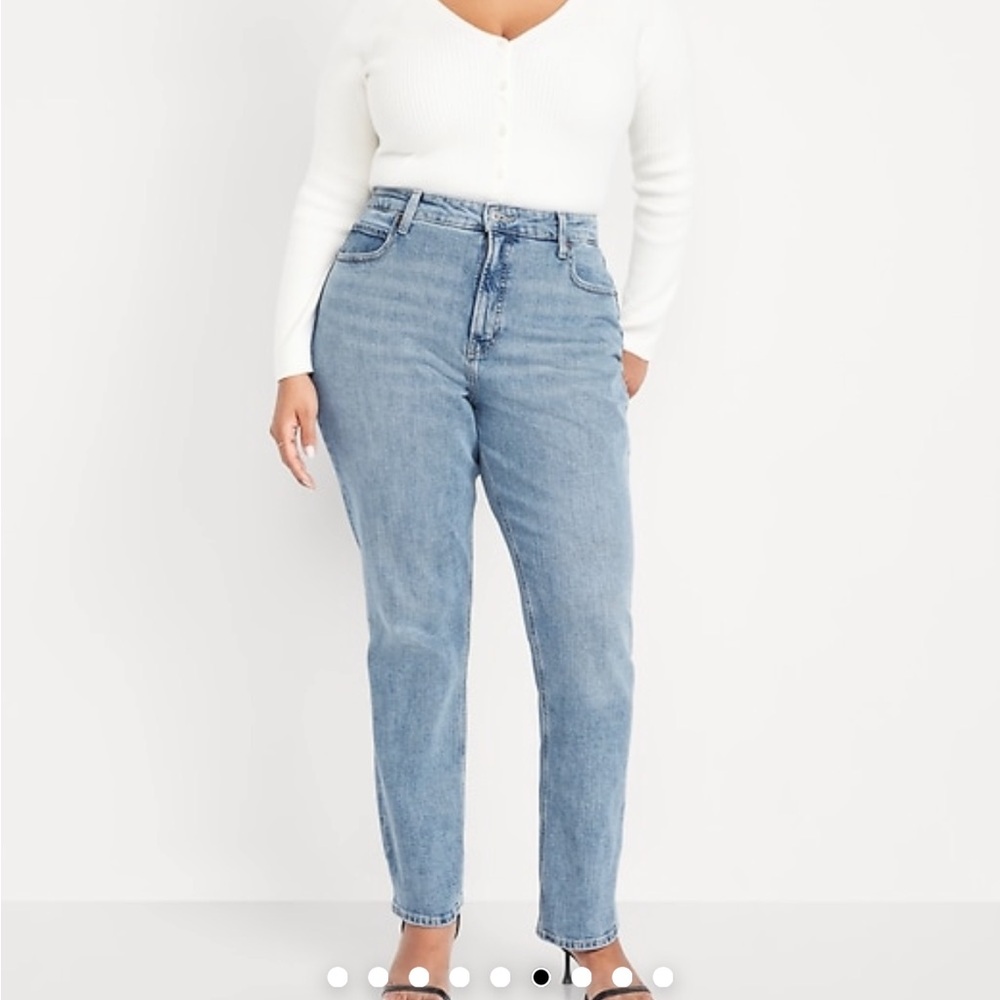 Old Navy High Rise Light Blue Jeans